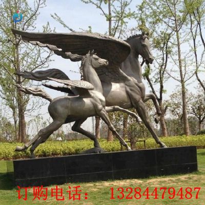 铸铜飞马雕塑