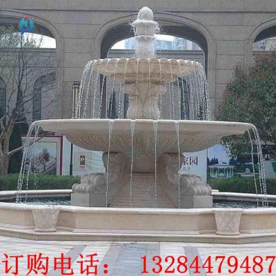 石雕喷泉雕塑
