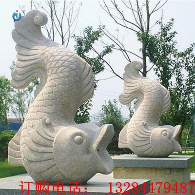 石雕喷水兽雕塑