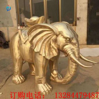 铸铜大象雕塑