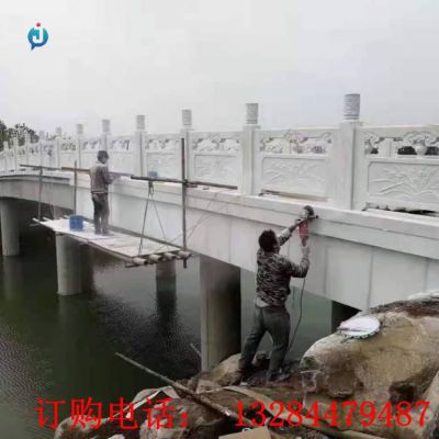 石雕桥栏杆雕塑