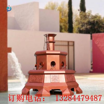 不锈钢户外水槽雕塑