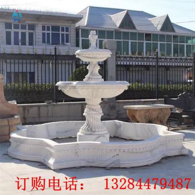 石雕喷泉雕塑