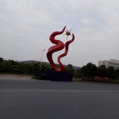 不锈钢城市太阳雕塑