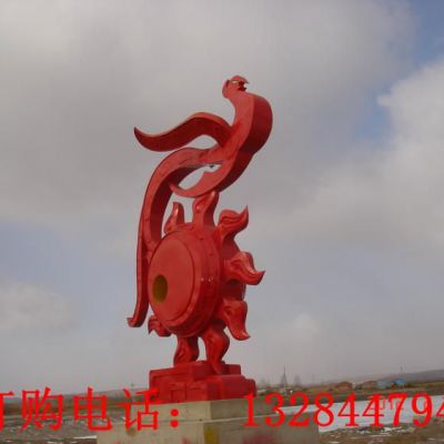 不锈钢太阳鸟雕塑