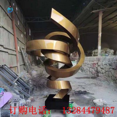 铸铜龙卷风雕塑