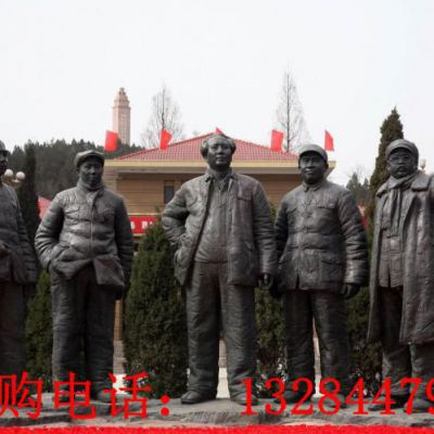 铸铜毛主席雕塑