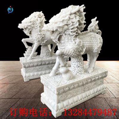 石雕麒麟雕塑