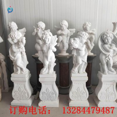石雕小天使雕塑