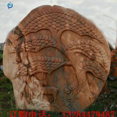 石雕雕刻鹿雕塑