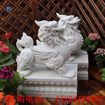 石雕麒麟雕塑