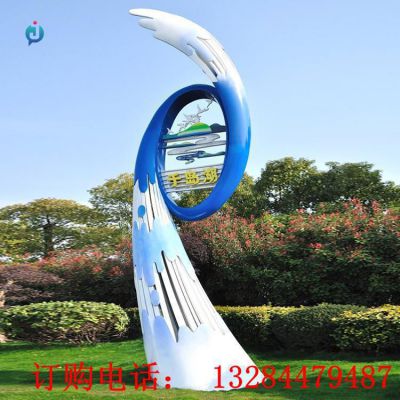 不锈钢内蒙特色精神堡垒雕塑