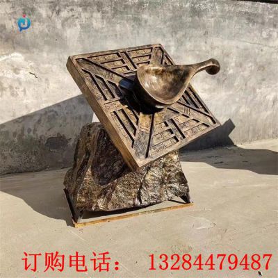 铸铜司南雕塑