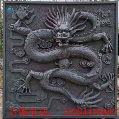 石雕大理石龙浮雕雕塑