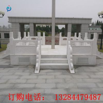 石雕升旗台雕塑