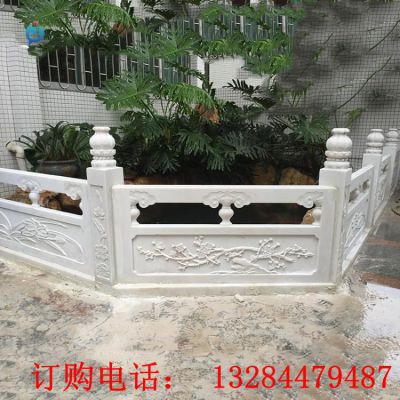 石雕汉白玉栏板雕塑
