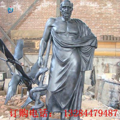 铸铜西方罗马人物雕塑