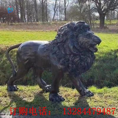 铸铜狮子雕塑