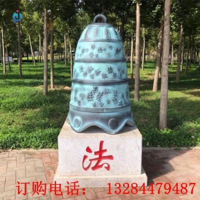 铸铜民法钟雕塑