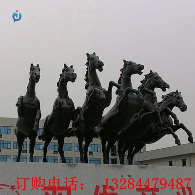 铸铜战马雕塑