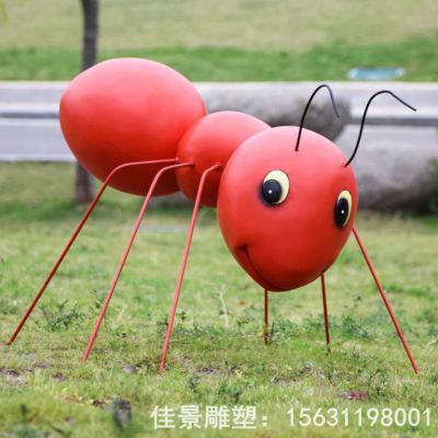 不锈钢蚂蚁景观雕塑
