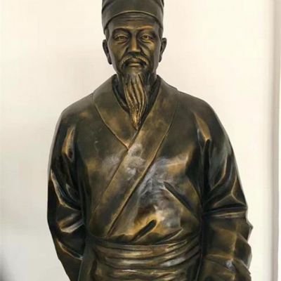 药圣李时珍别墅人物铜雕