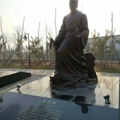 药圣李时珍景区人物铜雕