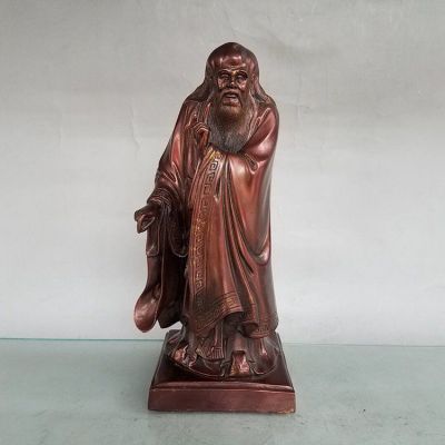 道教老子户外景观铜雕