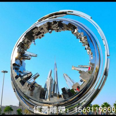 齿轮景观庭院不锈钢雕塑