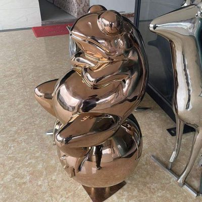 不锈钢镜面青蛙景观雕塑