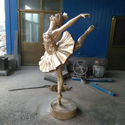 舞蹈人物标志不锈钢雕塑
