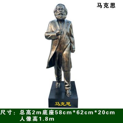马克思城市人物标志铜雕
