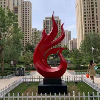 不锈钢广场凤凰动物雕塑