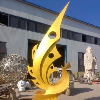 金凤凰动物标志铜雕