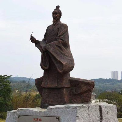 寓言故事百善孝为先铜雕