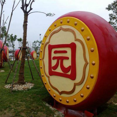 不锈钢广场鼓景观雕塑