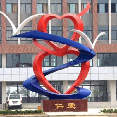 不锈钢医院文化景观雕塑