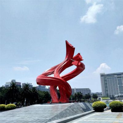 城市广场不锈钢艺术雕塑