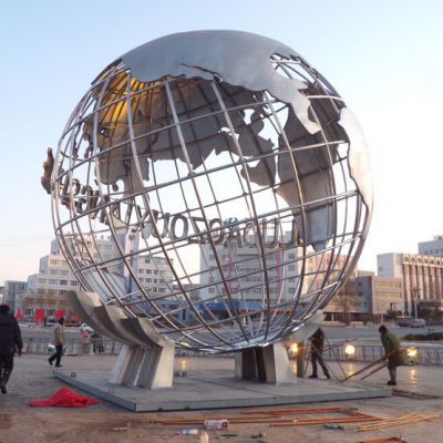 景观雕塑 户外不锈钢景观雕塑