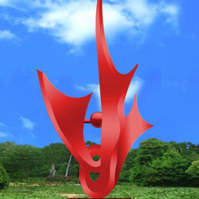香飘万里雕塑 城市不锈钢雕塑