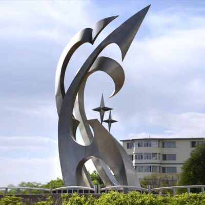 学校主题性不锈钢雕塑