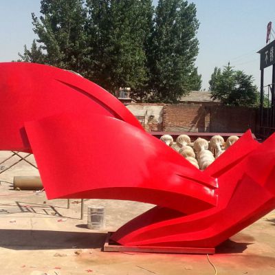 广场不锈钢中国梦党建雕塑