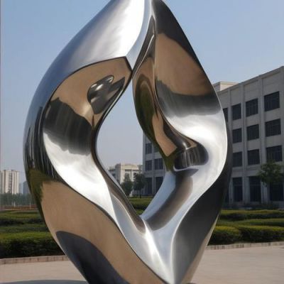 异形不锈钢景观雕塑