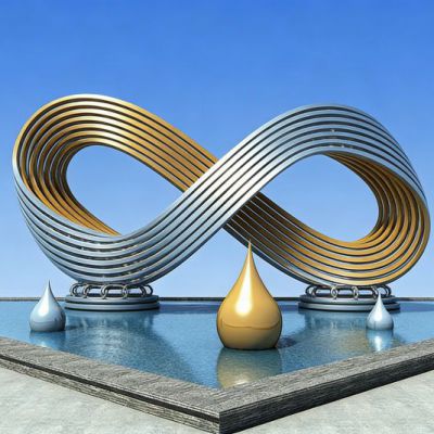 大型水景雕塑 公园景观雕塑摆件